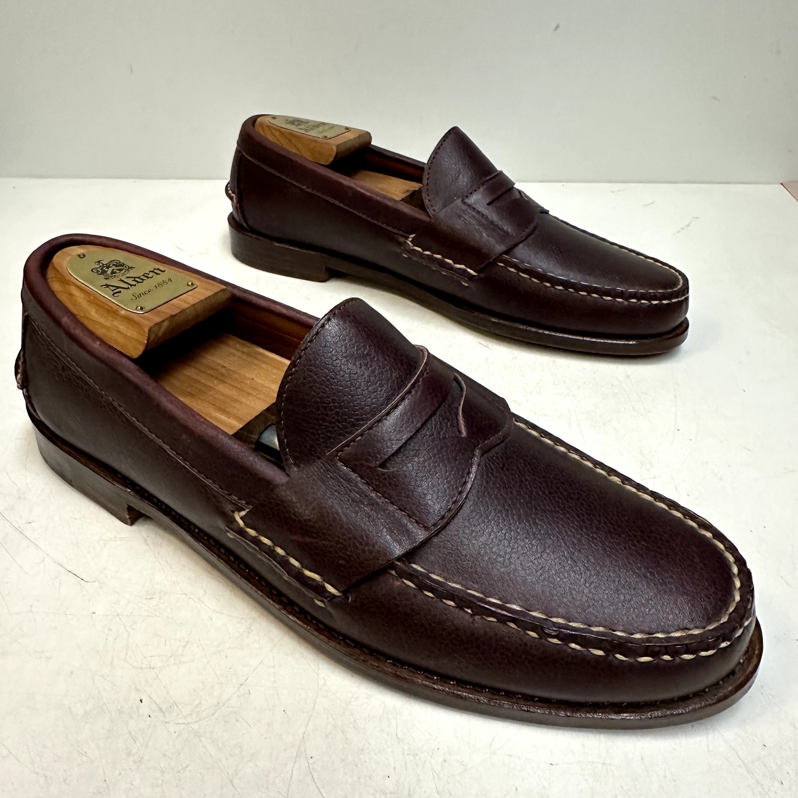 Nwot Rancourt & Co X Polo Ralph Lauren Edric Beefroll Penny Loafer Maine Usa 9.5 — image 5 of 8